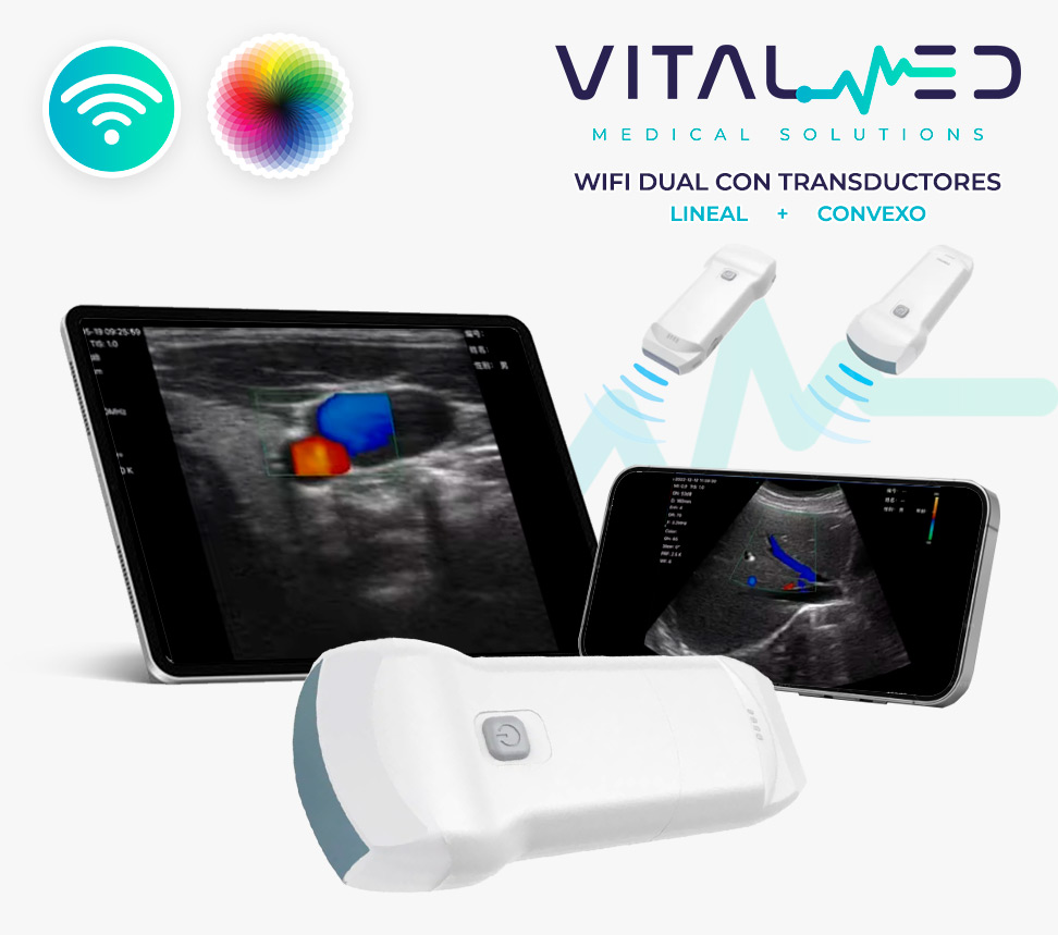 Ultrasonido WiFi Dual